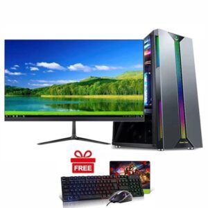 i3/4GB/ ram120Gb HDD with 18.5 inch monitor PC computer desktop monitor