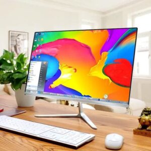 24 inch Led High Quality Built-in Battery Desktop Monoblock Gaming Computer With Webcam