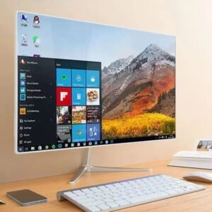 24 inch Led High Quality Built-in Battery Desktop Monoblock Gaming Computer With Webcam