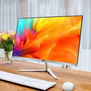 24 inch Led High Quality Built-in Battery Desktop Monoblock Gaming Computer With Webcam