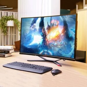 24 inch Led High Quality Built-in Battery Desktop Monoblock Gaming Computer With Webcam