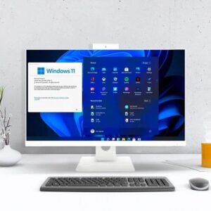 24 inch Led High Quality Built-in Battery Desktop Monoblock Gaming Computer With Webcam