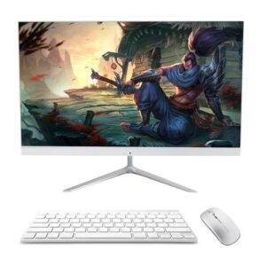 24 inch Led High Quality Built-in Battery Desktop Monoblock Gaming Computer With Webcam